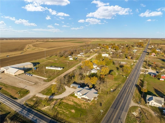 bird's eye view featuring a rural view