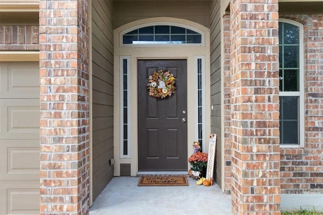 view of entrance to property