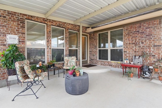 view of patio