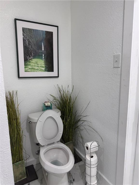 bathroom with toilet