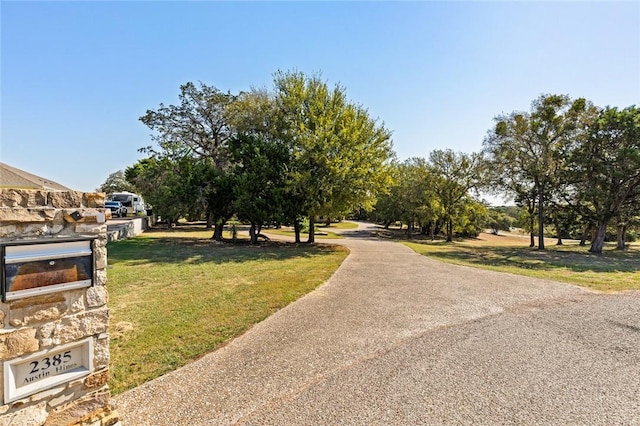 view of road