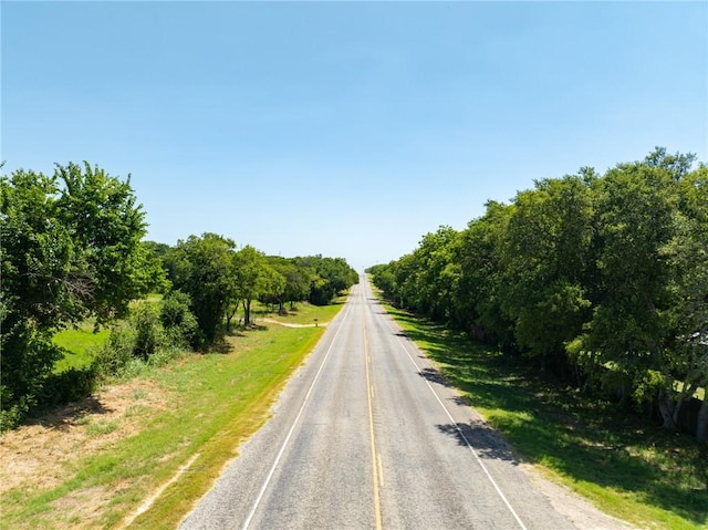 view of road