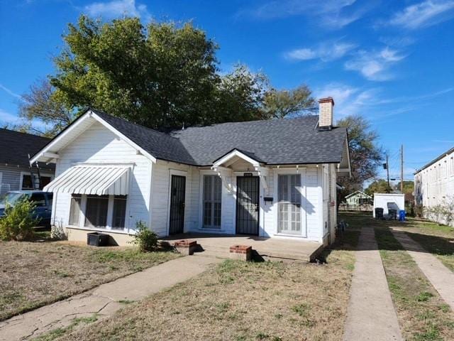 view of bungalow-style house