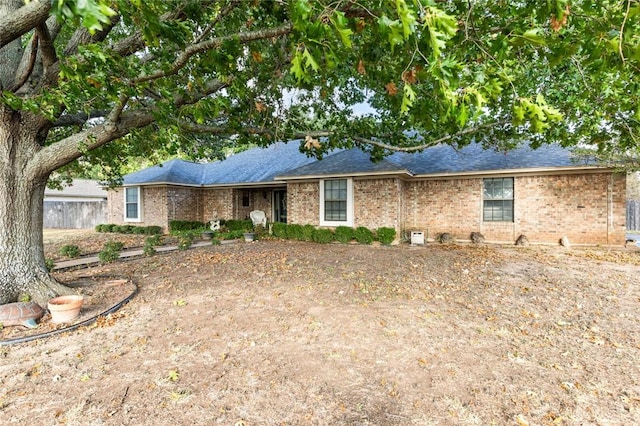 view of ranch-style home