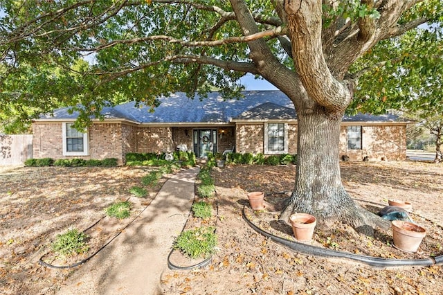 view of ranch-style home