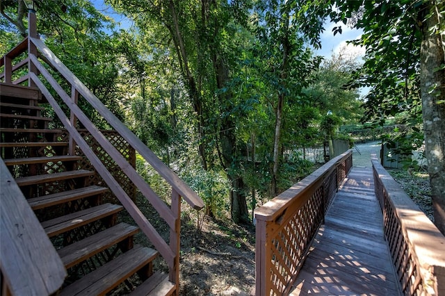 view of home's community featuring a water view