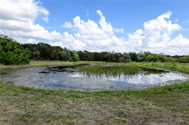 view of water feature