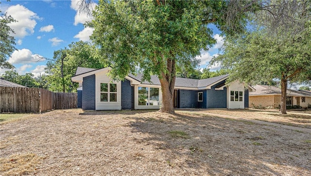 view of ranch-style home