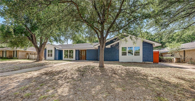 view of ranch-style house