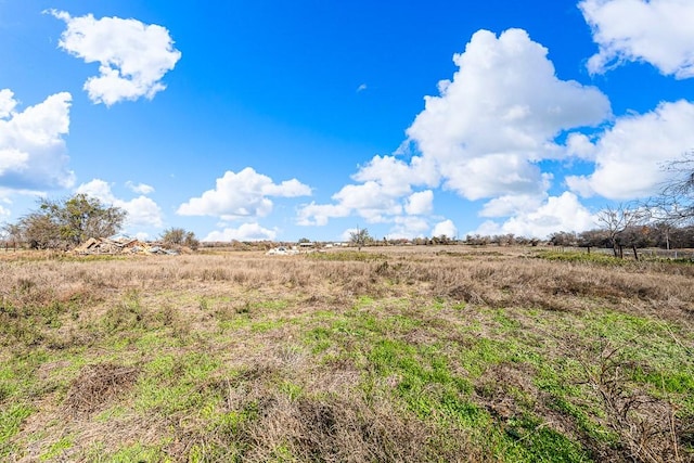 view of nature with a rural view