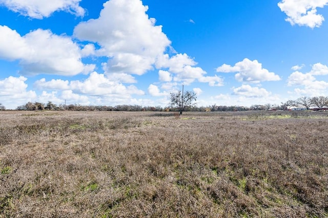 view of nature featuring a rural view