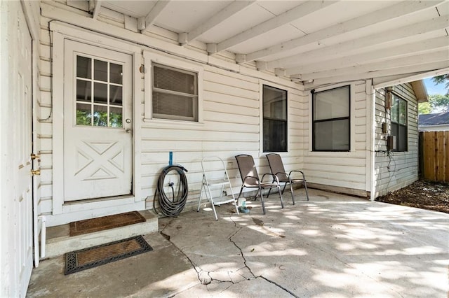 view of patio / terrace