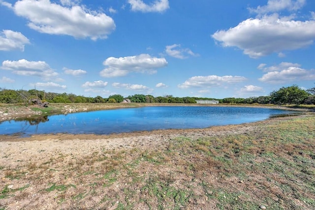 property view of water