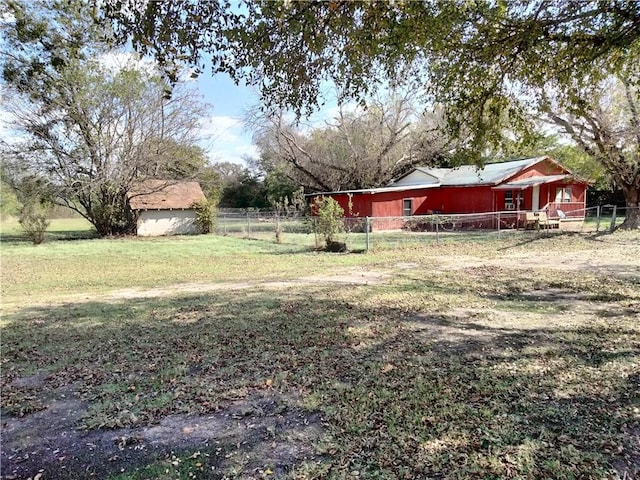 view of yard