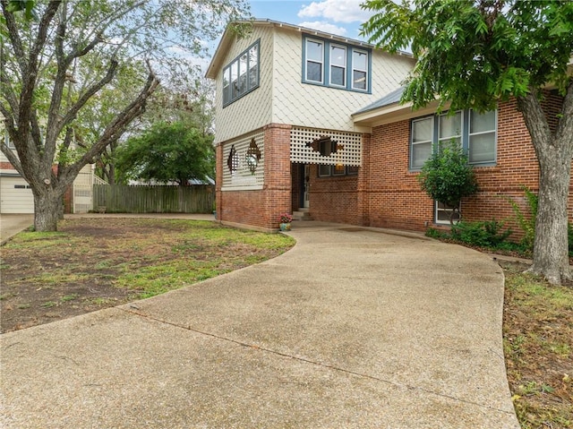 view of front of house