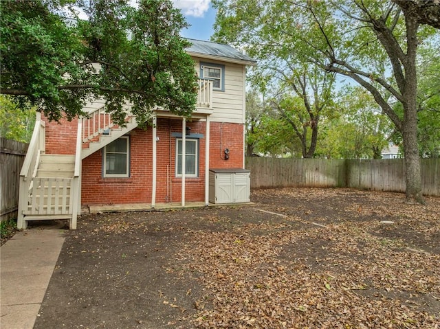 view of rear view of house