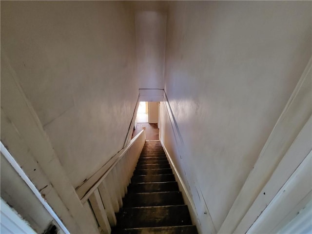 view of staircase