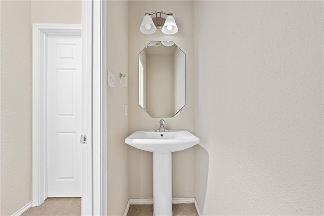 bathroom featuring tile patterned floors