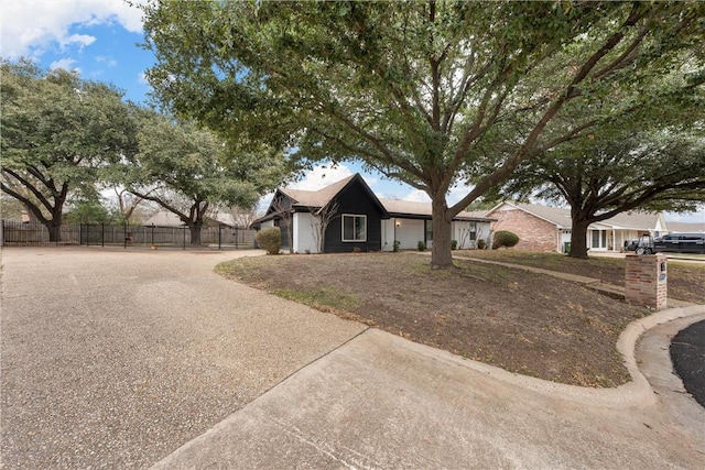 view of ranch-style house