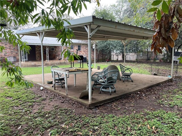 view of patio