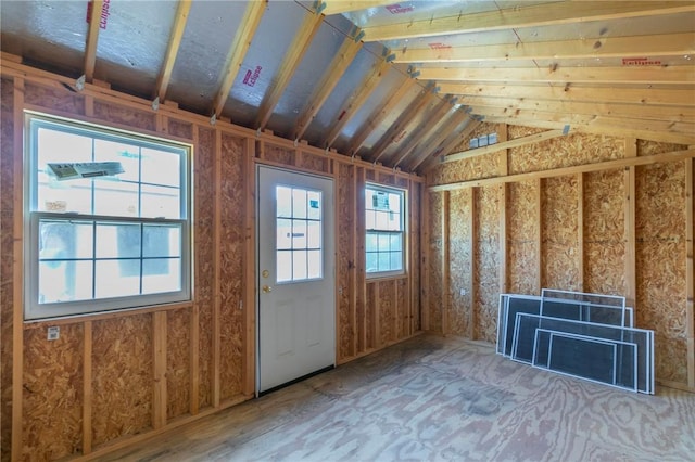 view of storage room