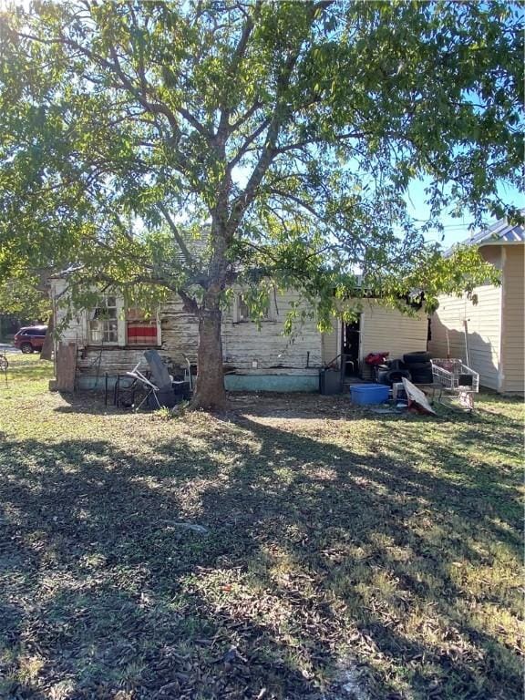 view of rear view of property