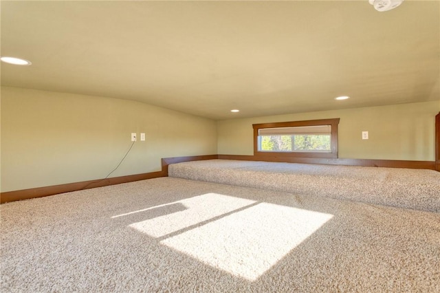 empty room featuring carpet floors