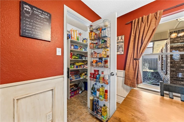 view of pantry