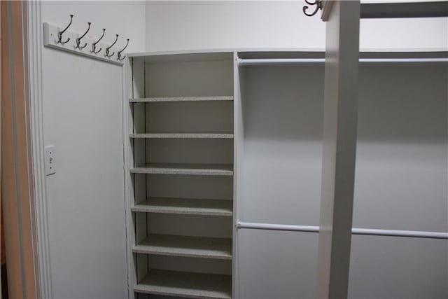 view of closet