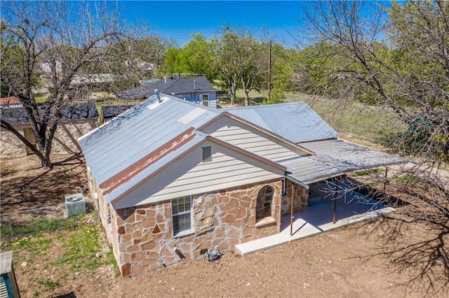 view of rear view of house