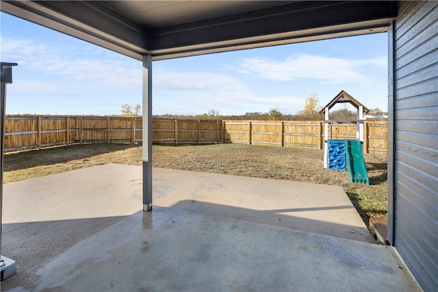 view of patio