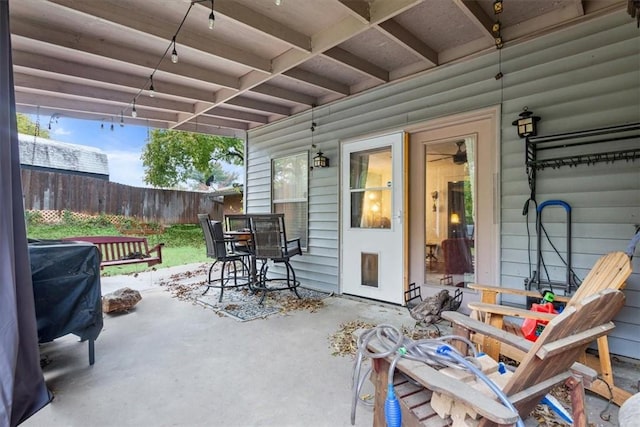 view of patio / terrace