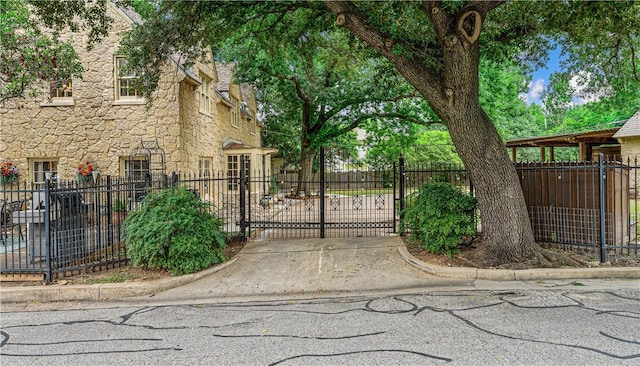 view of gate