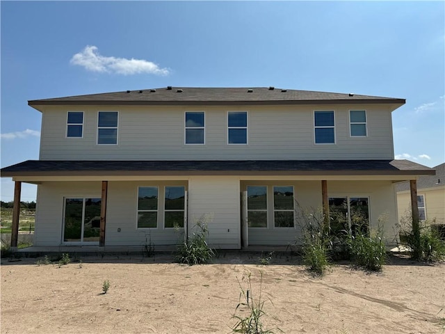 view of rear view of house