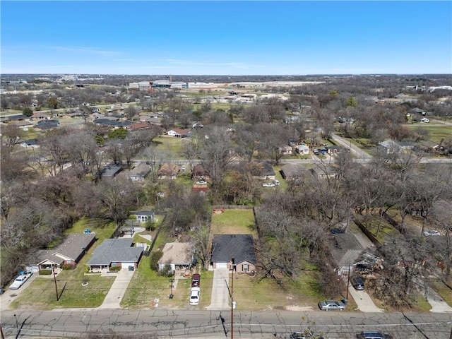 drone / aerial view featuring a residential view