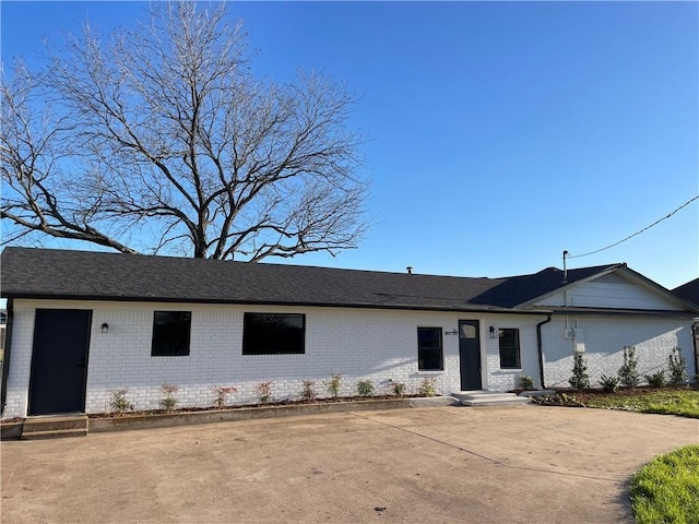 view of ranch-style house