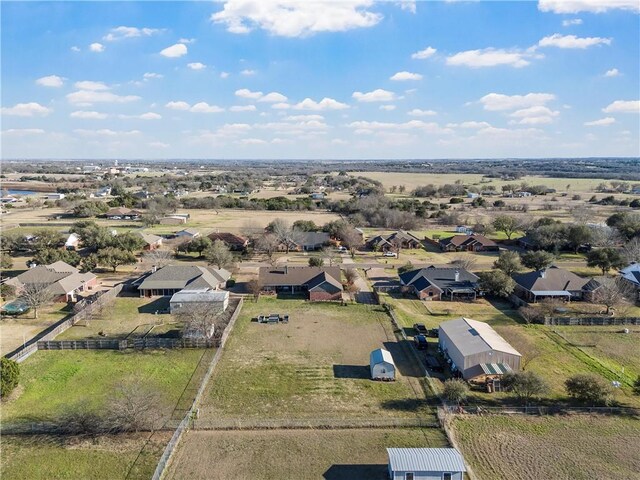 bird's eye view featuring a residential view