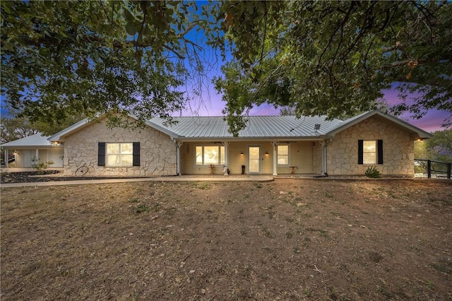 view of ranch-style house