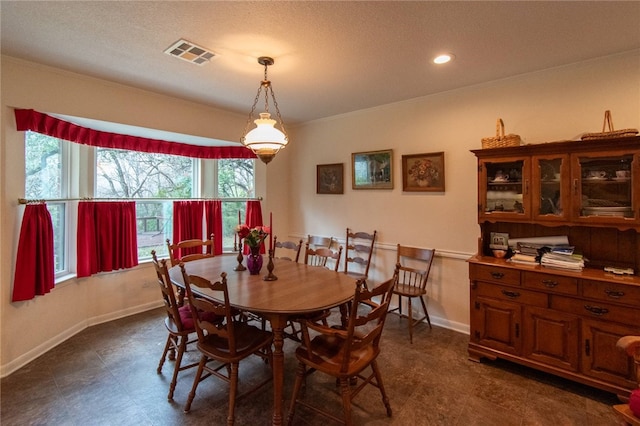 view of dining space