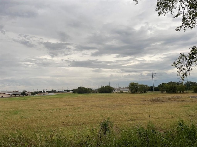 view of nature with a rural view