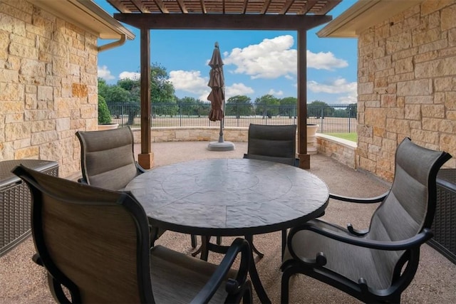 view of patio / terrace