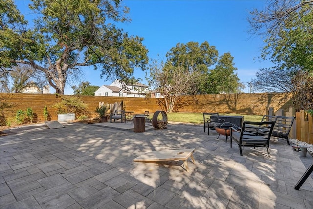 view of patio / terrace with outdoor lounge area