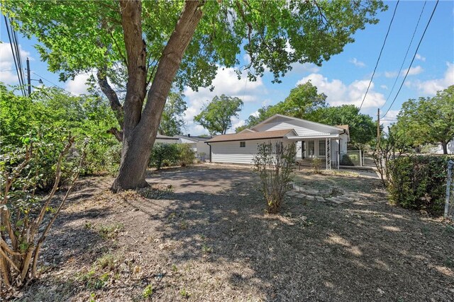 view of front of house