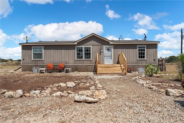 view of manufactured / mobile home