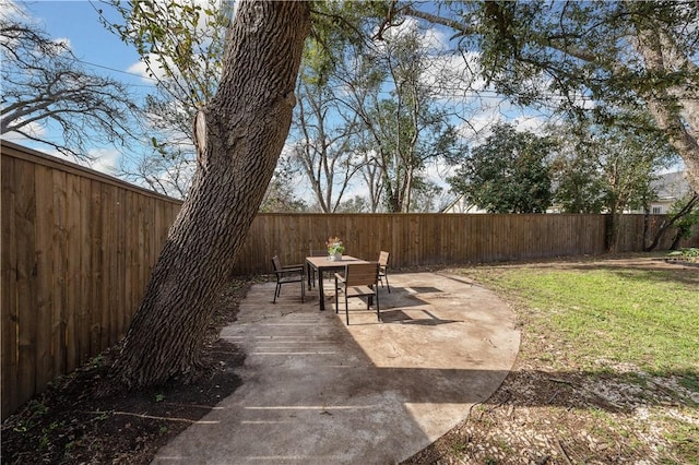 view of patio