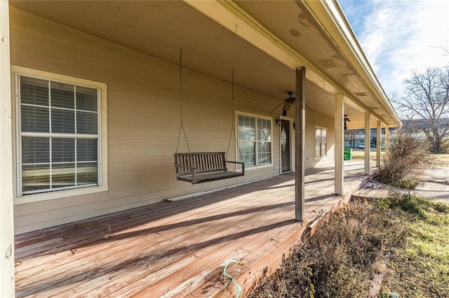 view of patio / terrace featuring a porch