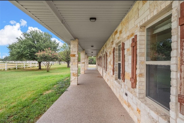 view of patio