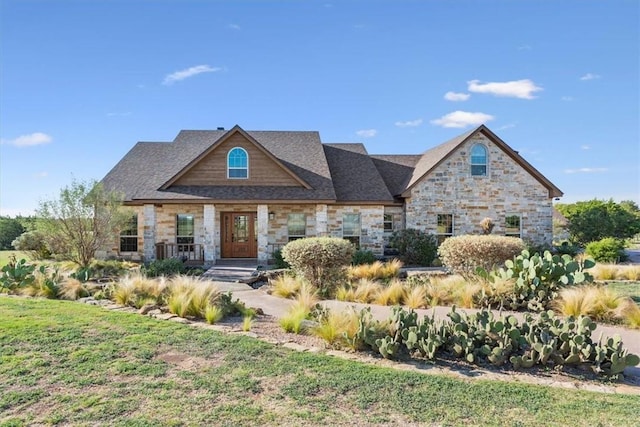 view of craftsman inspired home