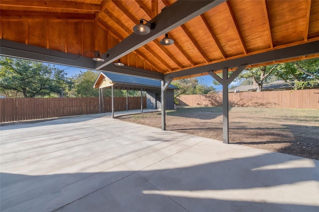 view of patio