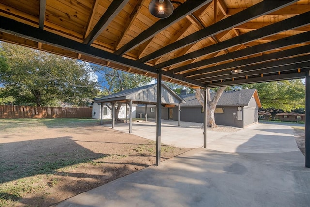 view of patio